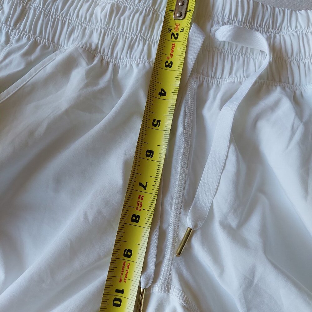 Lululemon Women's Size 4 Tear-Away Mid-Rise Track Pant White - Picture 9 of 10